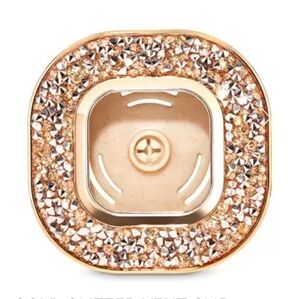 GOLD GLITTER VENT CLIP CAR FRAGRANCE HOLDER